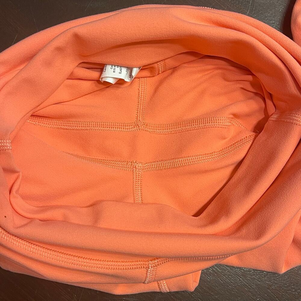Lululemon Women's Wunder Under Leggings 3/4 Length Coral Size 2 - Picture 5 of 5